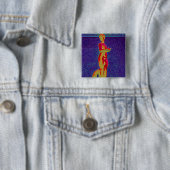 New Jazz Vierkante Button 5,1 Cm (In situ)