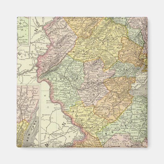 New Jersey 10 Magneet (Voorkant)