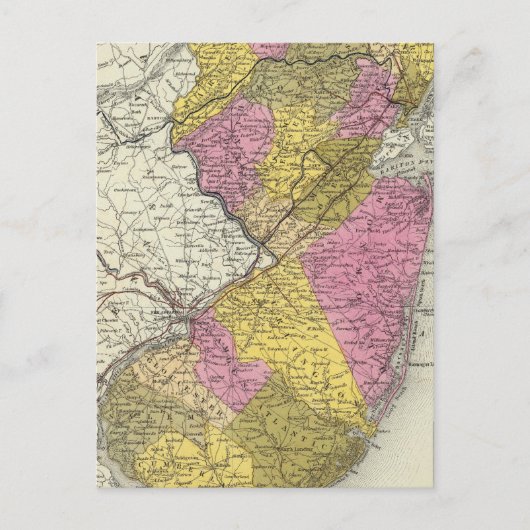 New Jersey 15 Briefkaart (Voorkant)