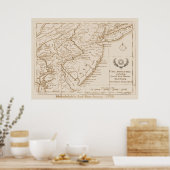 New Jersey 1778, Replica Poster (Keuken)