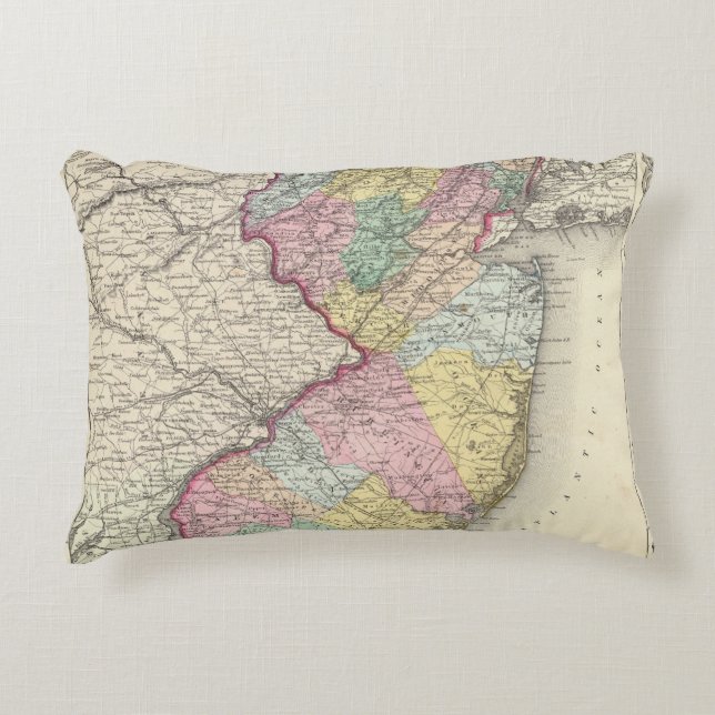 New Jersey 2 Decoratief Kussen (Voorkant)