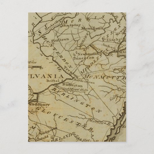 New Jersey 3 Briefkaart (Voorkant)