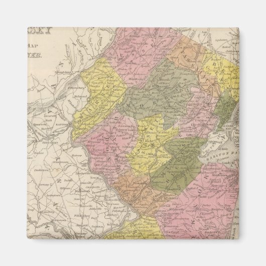 New Jersey 4 Magneet (Voorkant)