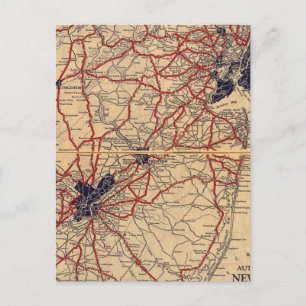 New Jersey 6 Briefkaart