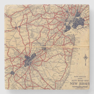 New Jersey 6 Stenen Onderzetter