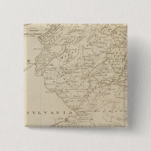 New Jersey 8 Vierkante Button 5,1 Cm