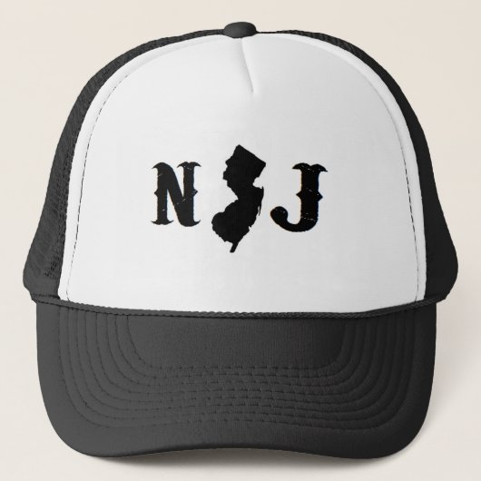 'NEW JERSEY ALL DAY' NJ TRUCKER PET (Voorkant)