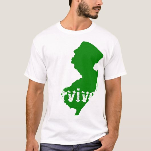 New Jersey: Alleen de sterke overleving T-shirt (Voorkant)