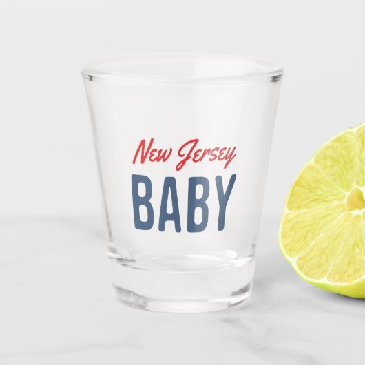 New Jersey Baby Shot Glas (Voorkant)