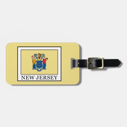 New Jersey Bagagelabel (Voorkant horizontaal)