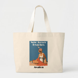 New Jersey Beaches ~ Avalon Grote Tote Bag