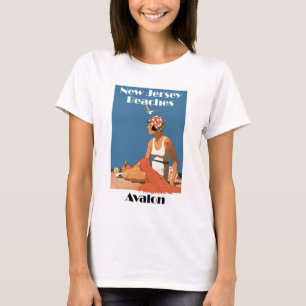 New Jersey Beaches ~ Avalon T-shirt