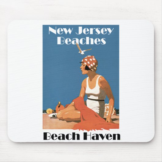 New Jersey Beaches ~ Beach Haven Muismat (Voorkant)
