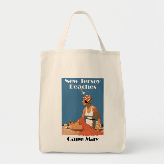 New Jersey Beaches ~ Cape May Tote Bag (Voorkant)