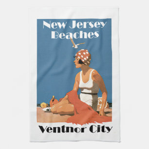 New Jersey Beaches ~ Ventnor City Theedoek