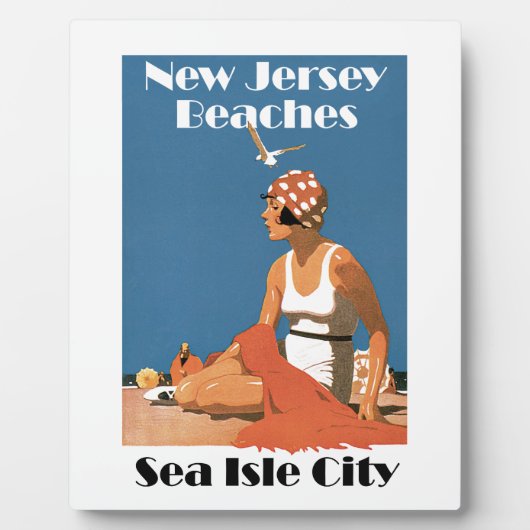 New Jersey Beaches ~ Zee Isle City Fotoplaat (Voorkant)
