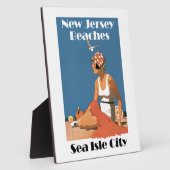 New Jersey Beaches ~ Zee Isle City Fotoplaat (Zijkant)