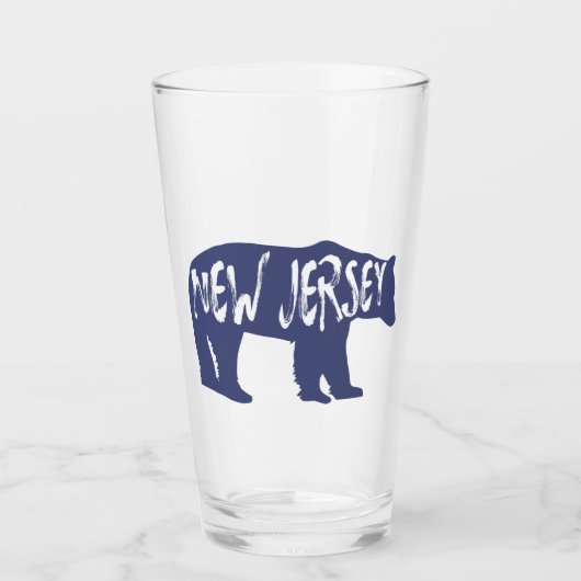 New Jersey Beer Glas (Voorkant)
