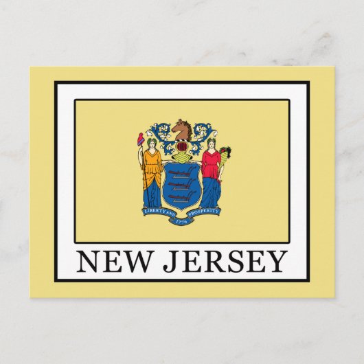 New Jersey Briefkaart (Voorkant)