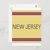 New Jersey Briefkaarten (Voorkant / Achterkant)