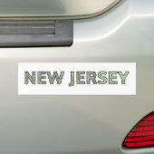 New Jersey Bumpersticker (Op auto)