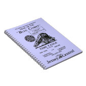 New Jersey Central Blue Comet Train notebook Notitieboek (Rechterzijde)