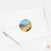 New Jersey Coast, NJ Ronde Sticker (Envelop)