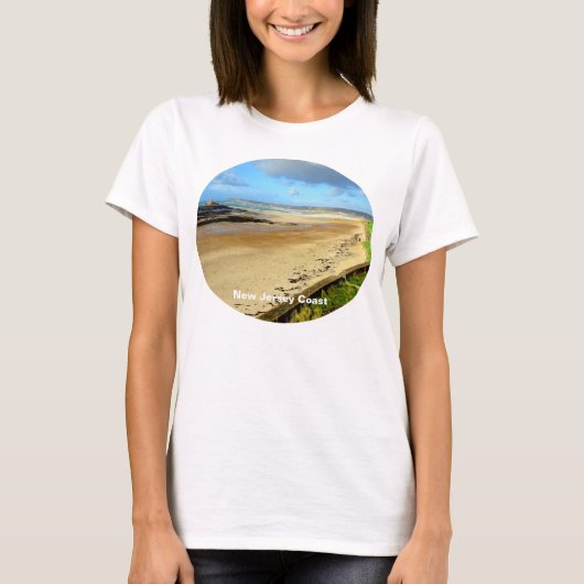New Jersey Coast, NJ T-shirt (Voorkant)