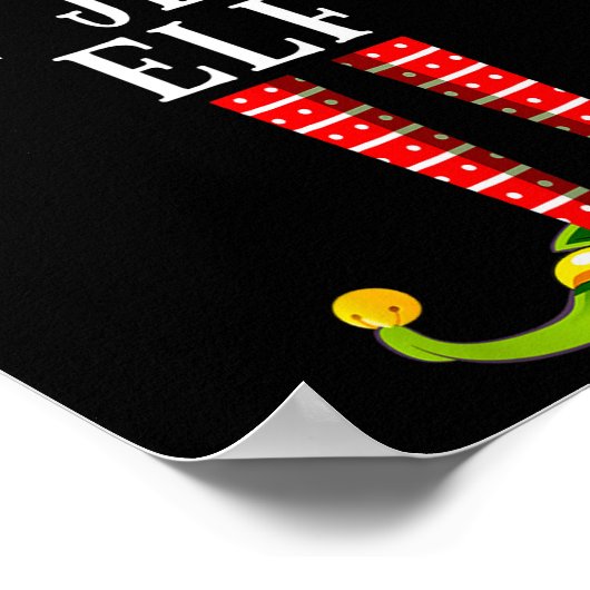 New Jersey Elf Christmas Matching Family Group Pjs Poster (Hoek)