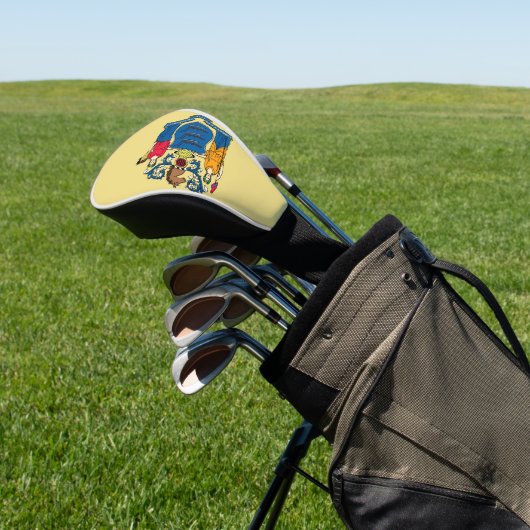 New Jersey Flag Golfheadcover (Insitu)