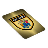 New Jersey Flag Magneet (Rechterzijde)