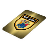 New Jersey Flag Magneet (Linkerzijde)