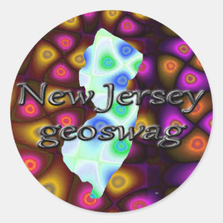 New Jersey Geocaching levert Stickers Geoswag