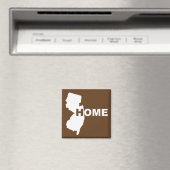 New Jersey Home Away From State Fridge Magnet (In Situ (Lave-vaisselle))