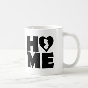 New Jersey Home Heart State Mok of Travel Mug