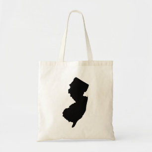 New Jersey in zwart en wit Tote Bag