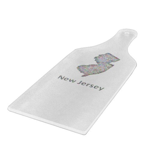 New Jersey-kaart Snijplank (Hoek)