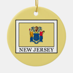 New Jersey Keramisch Ornament