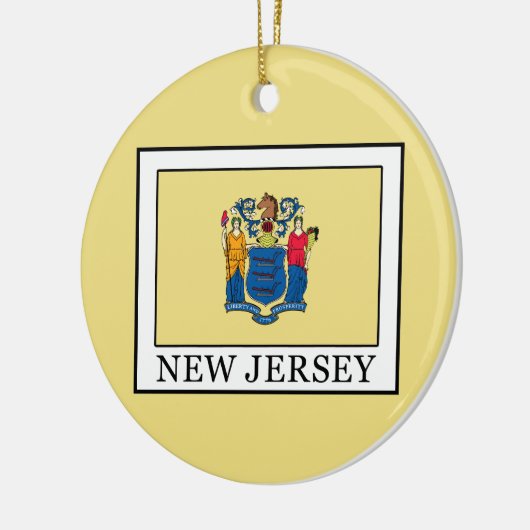 New Jersey Keramisch Ornament (Links)
