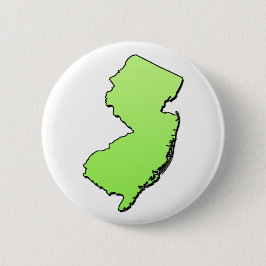 New Jersey Light Green Outline Ronde Button 5,7 Cm