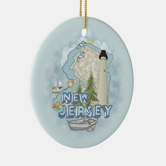 New Jersey Lighthouse ornament (Rechts)