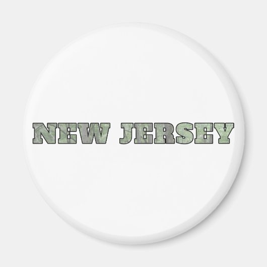 New Jersey Magneet (Voorkant)
