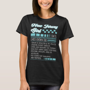 New Jersey Meisje Kleding Menselijke leugendetecto T-shirt