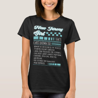 New Jersey Meisje Kleding Menselijke leugendetecto T-shirt