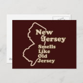 New Jersey mells als Old Jersey Briefkaart (Voorkant / Achterkant)