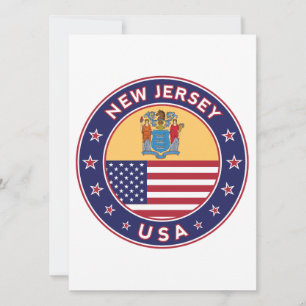 New Jersey, New Jersey, sticker, telefooncel, tas