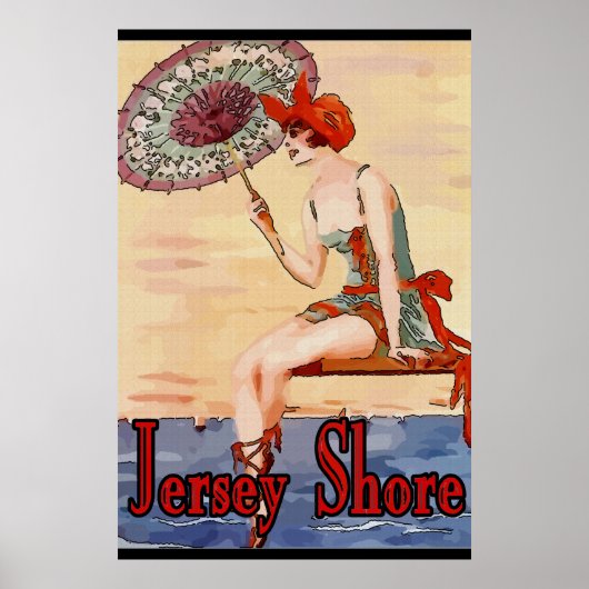 New Jersey op de Shore Poster (Voorkant)