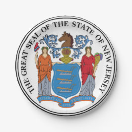 New Jersey Papieren Bordje