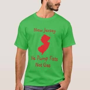 New Jersey pomp geen gas T-shirt