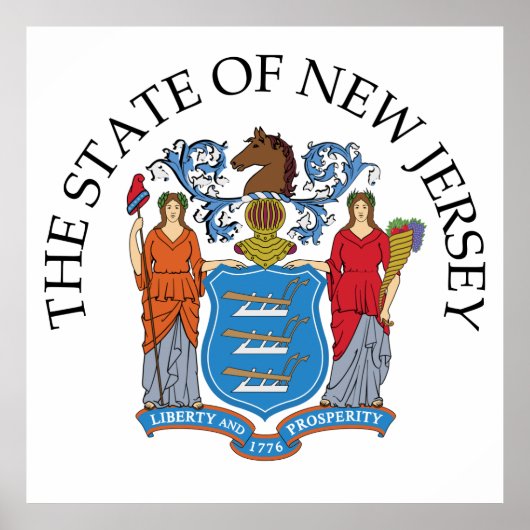 New Jersey Poster (Voorkant)